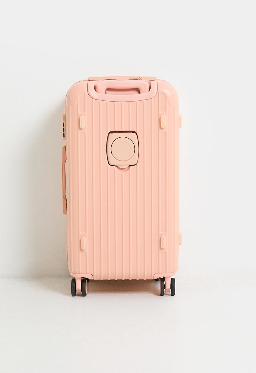 Pop Candy - Ribbed trolley bag - powder pink