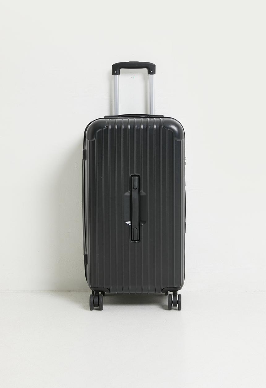 Pop Candy - Ribbed trolley bag - black