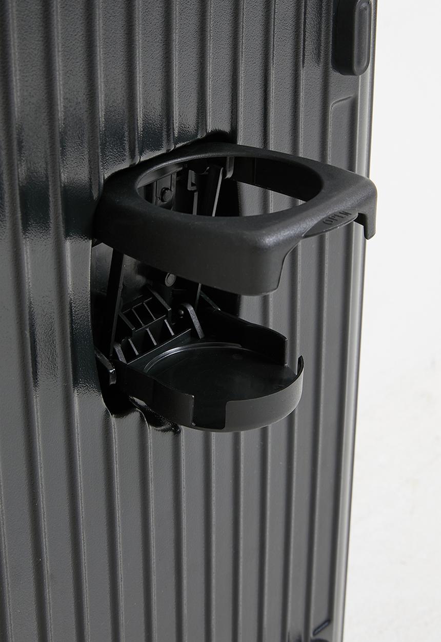 Pop Candy - Ribbed trolley bag - black