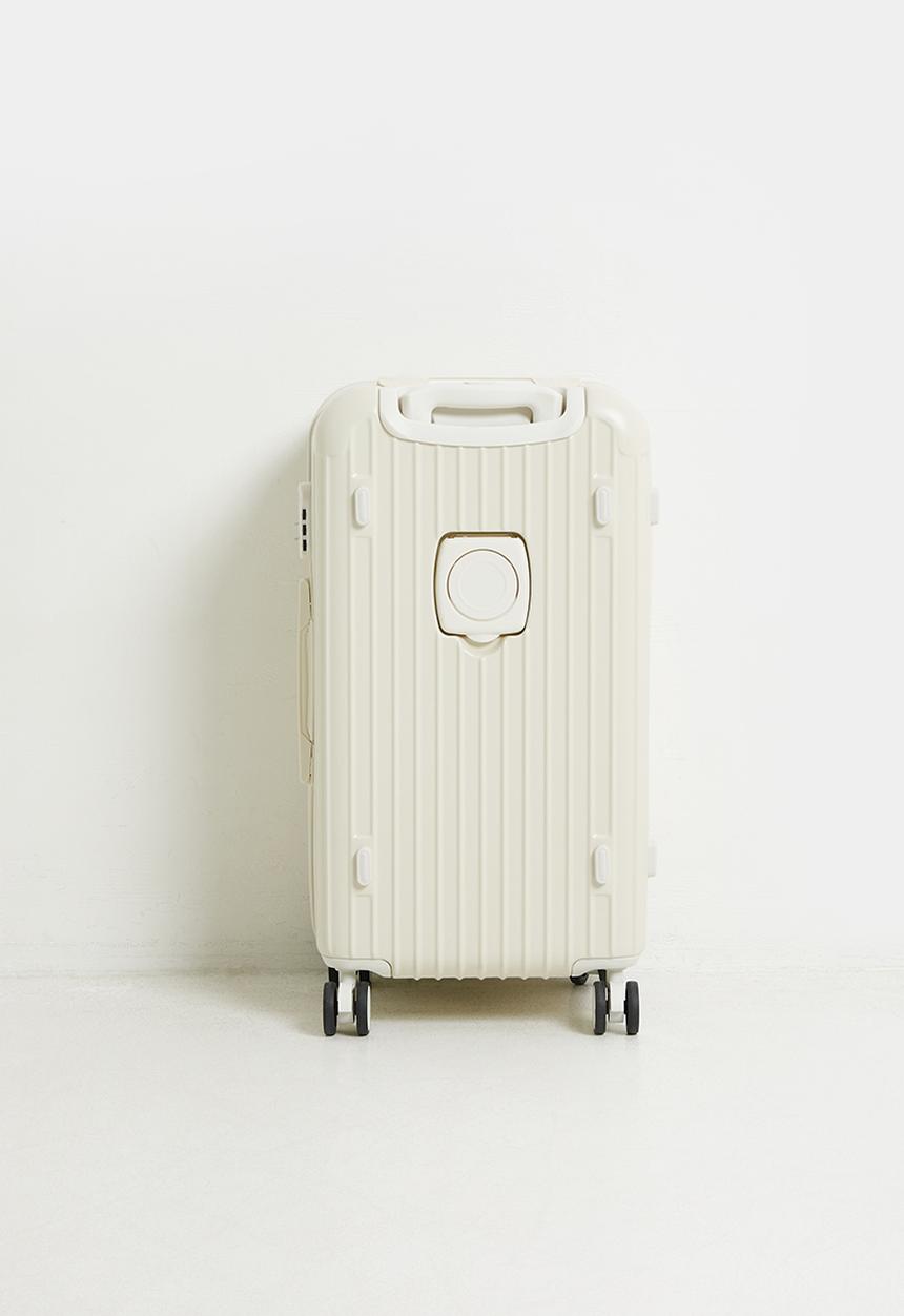 Pop Candy - Ribbed trolley bag - valley white