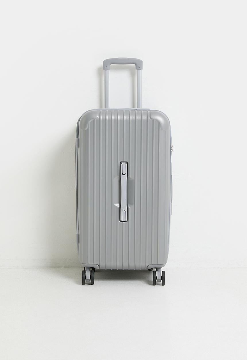 Pop Candy - Ribbed trolley bag - silver grey