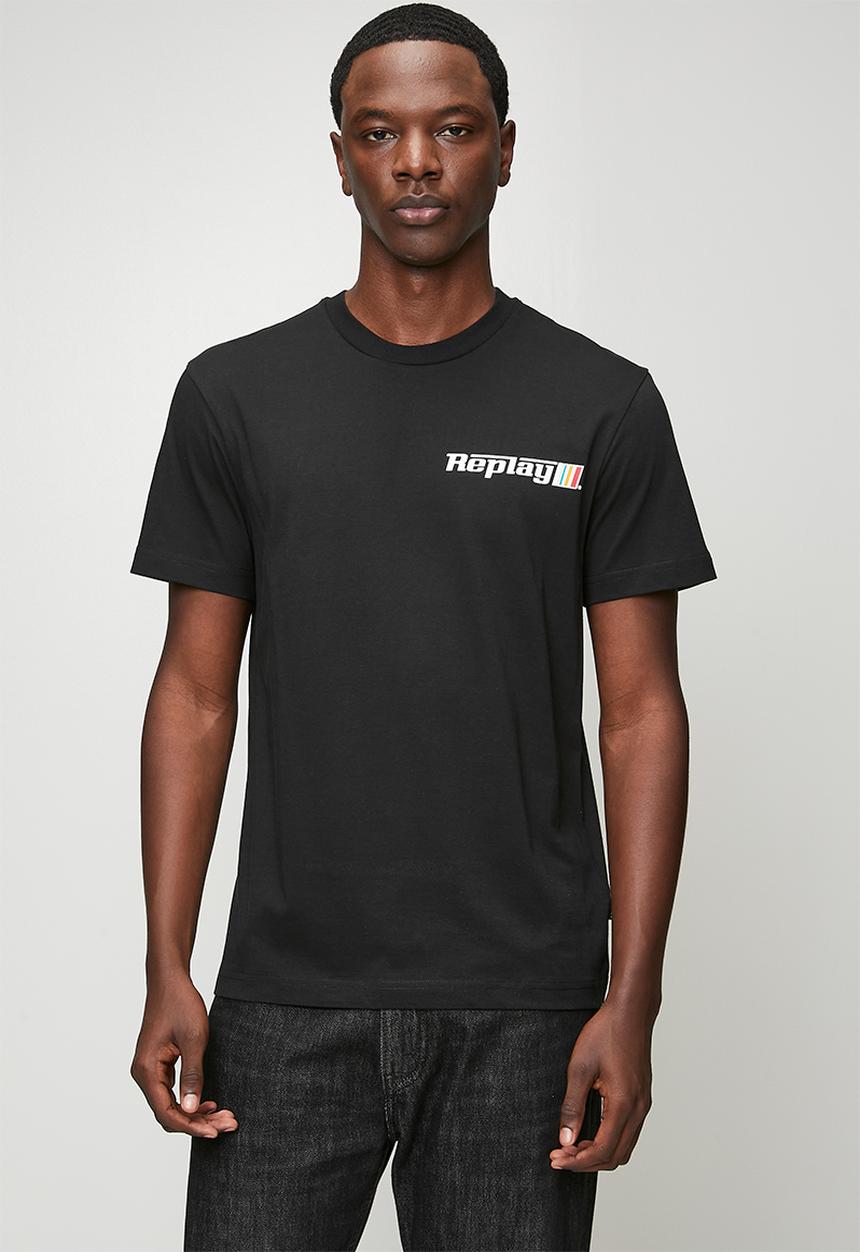 Replay - Logo Graphic T-Shirt - Black