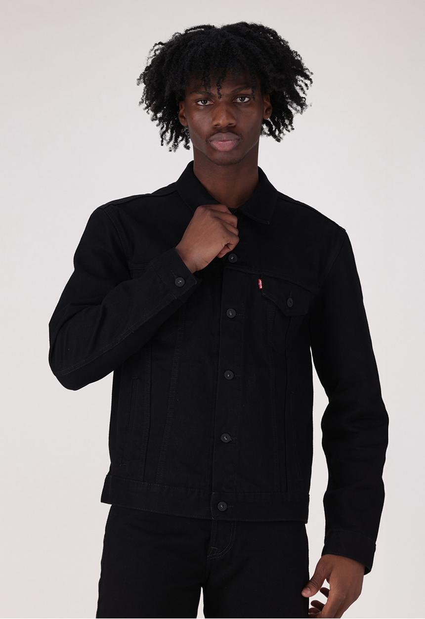 Levi’s® - The trucker jacket za dark horse trucker - black 