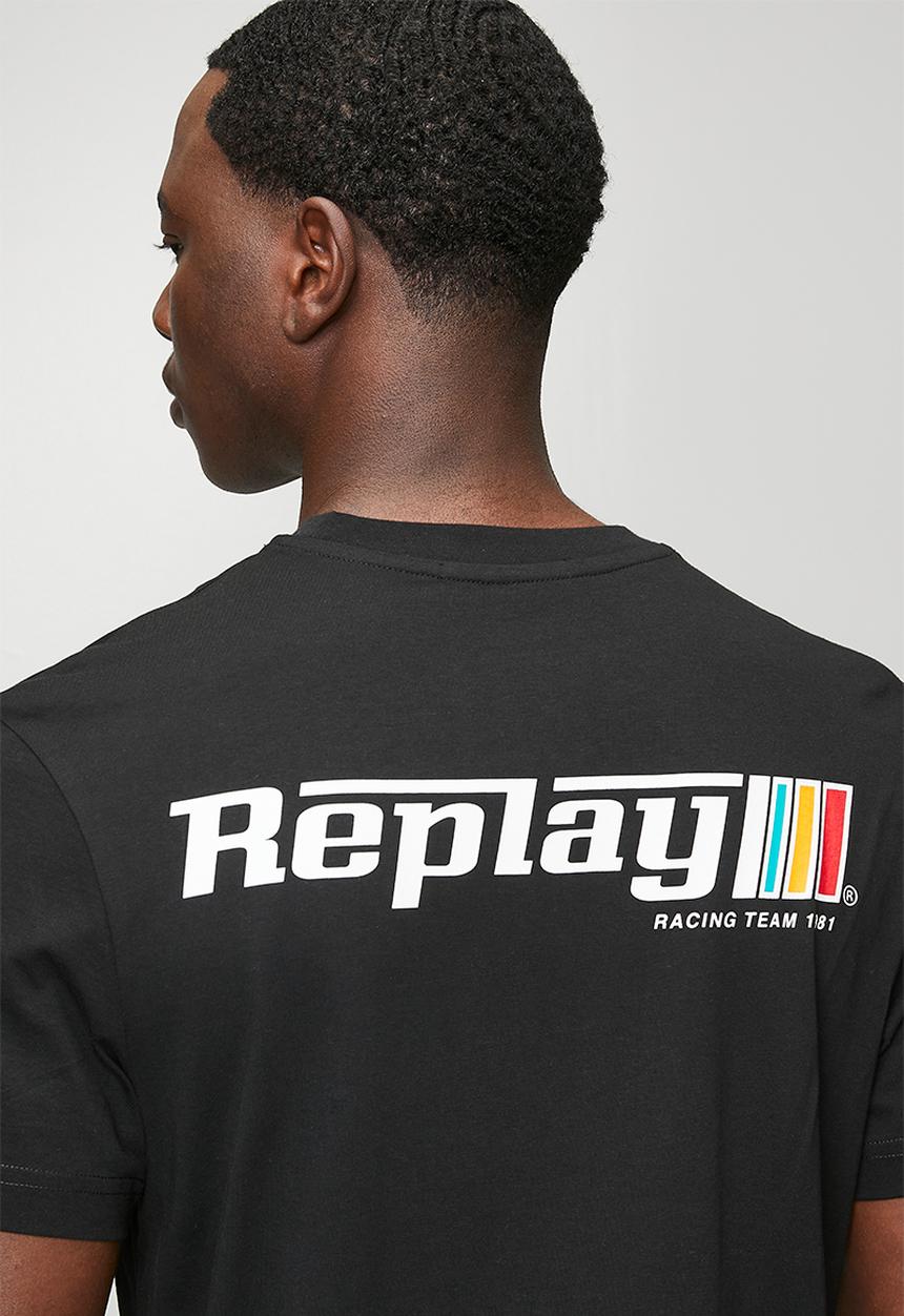Replay - Logo Graphic T-Shirt - Black