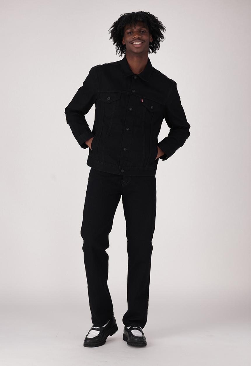 Levi’s® - The trucker jacket za dark horse trucker - black 