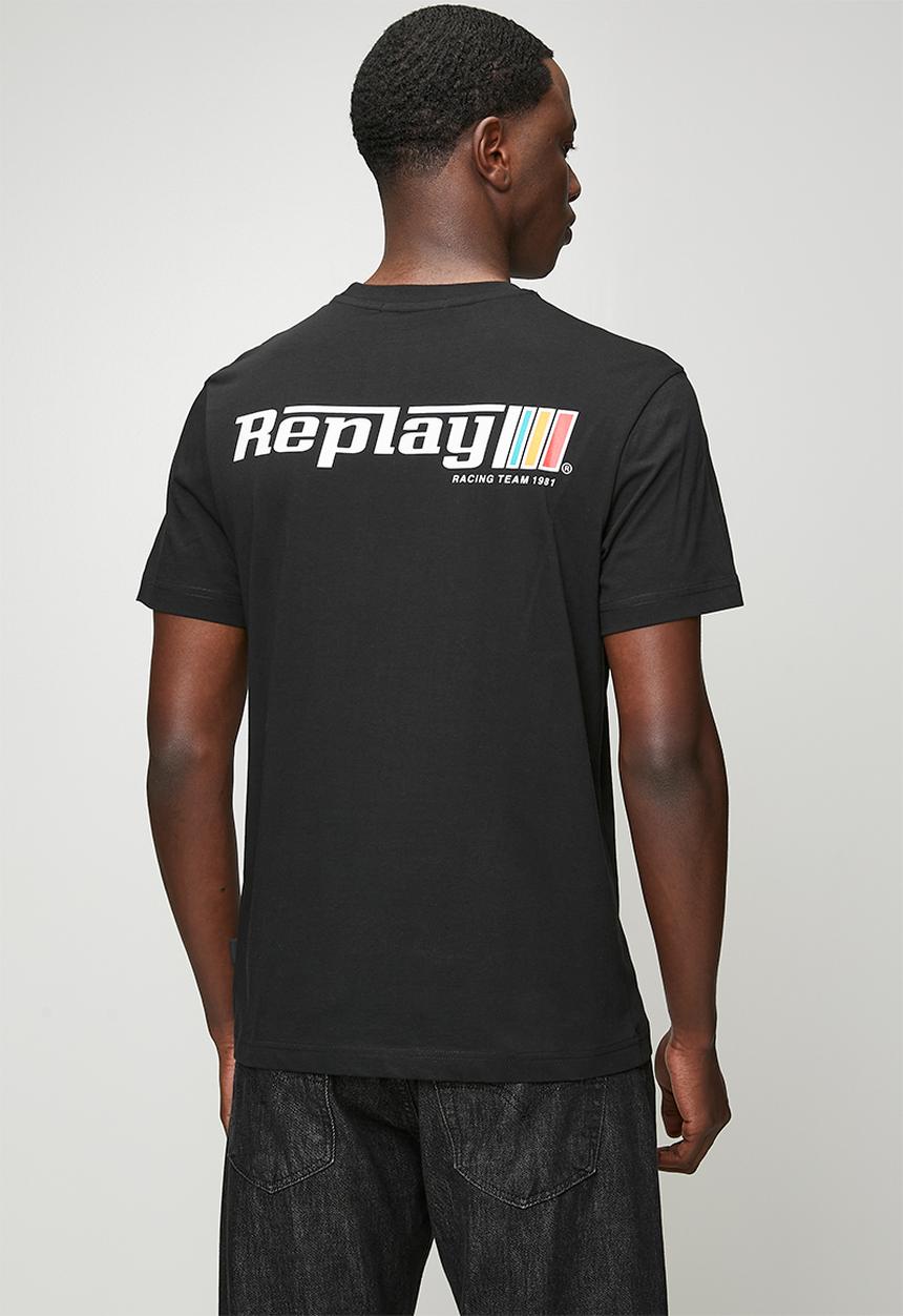 Replay - Logo Graphic T-Shirt - Black
