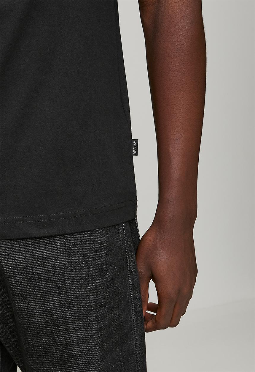 Replay - Logo Graphic T-Shirt - Black