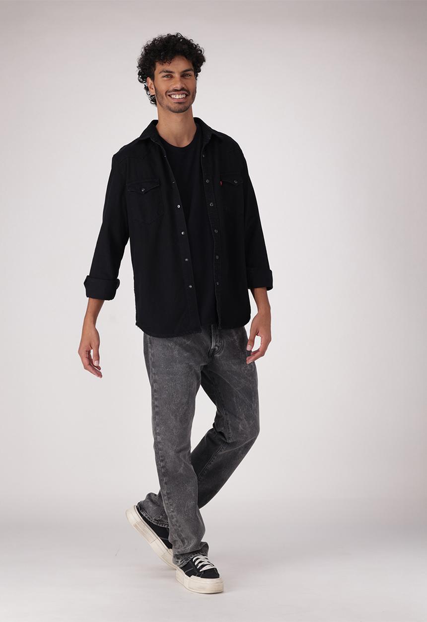 Levi’s® - Short sleeve original hm tee za - jet black za embro