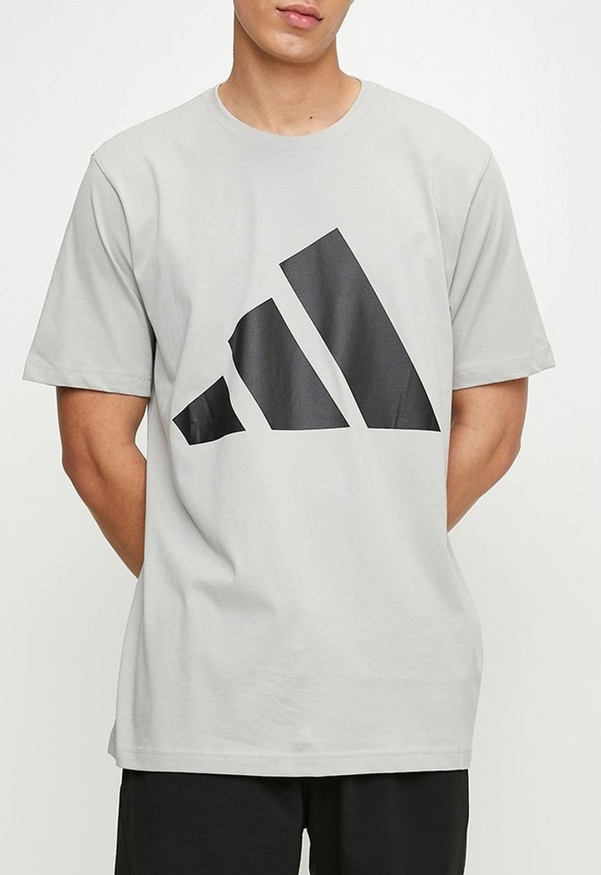 adidas Performance - Big Logo Tee - Metal Grey