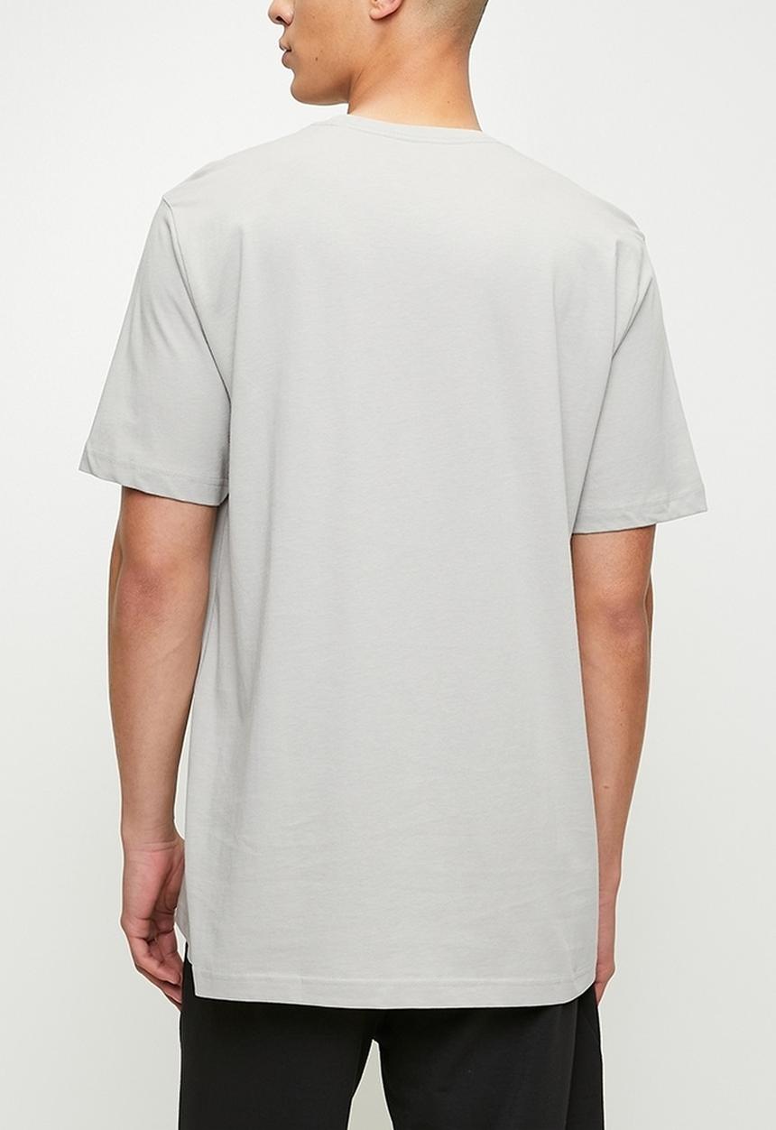 adidas Performance - Big Logo Tee - Metal Grey