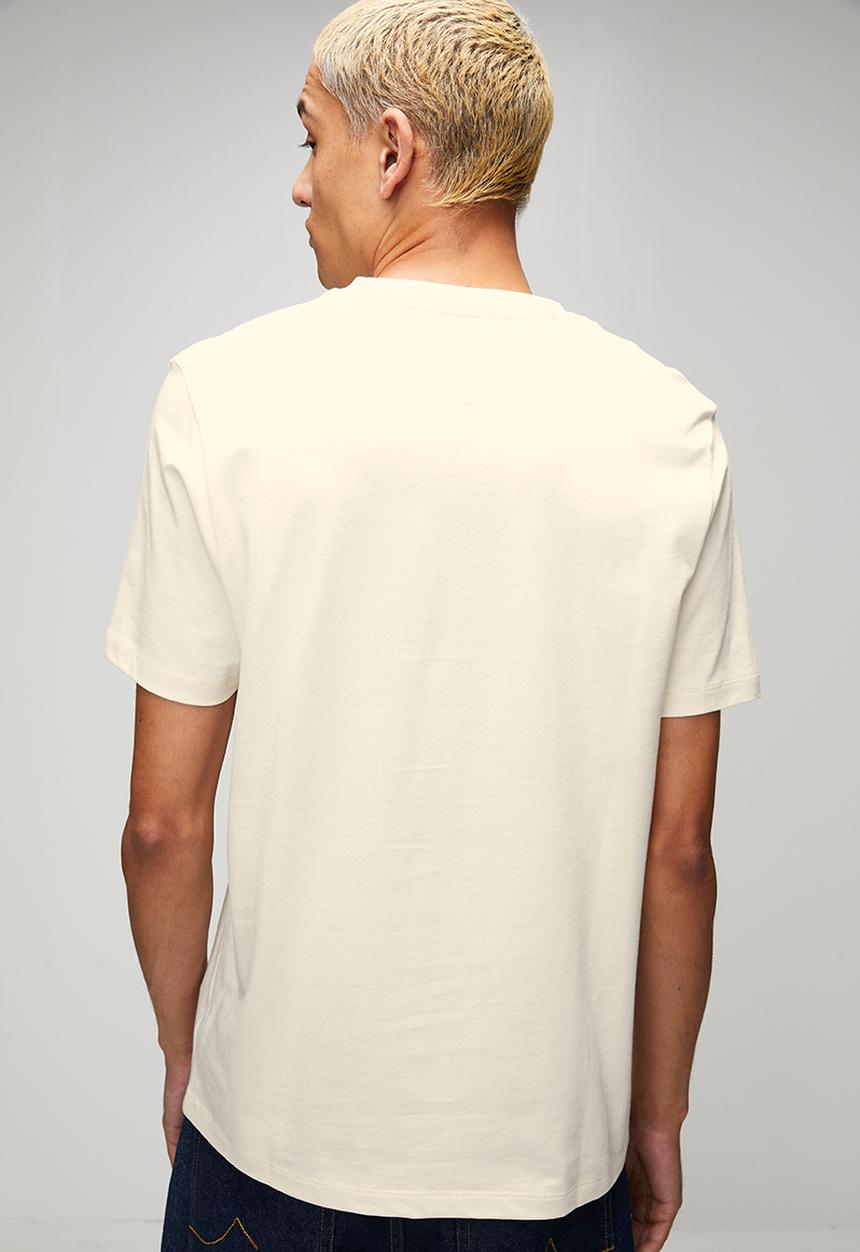 Tommy Hilfiger - Heritage Label T-shirt - Ivory Petal