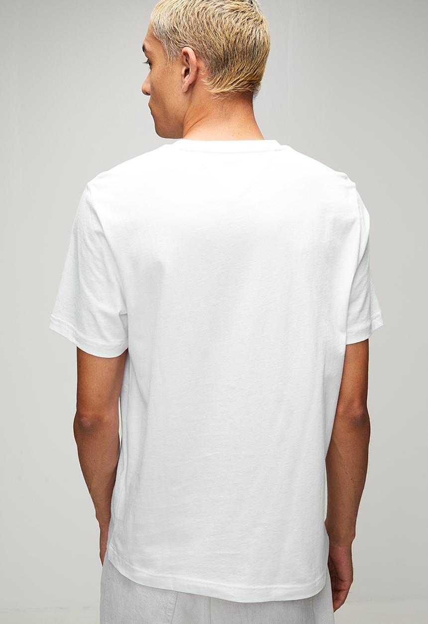 Tommy Hilfiger - BRAND LOVE  STRIPE TEE - White