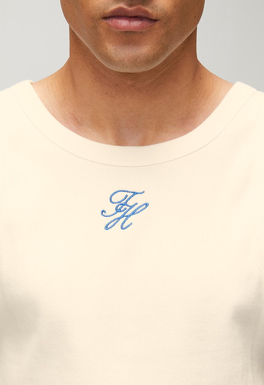 Tommy Hilfiger - RIB TANK, Z00-Ivory Petal