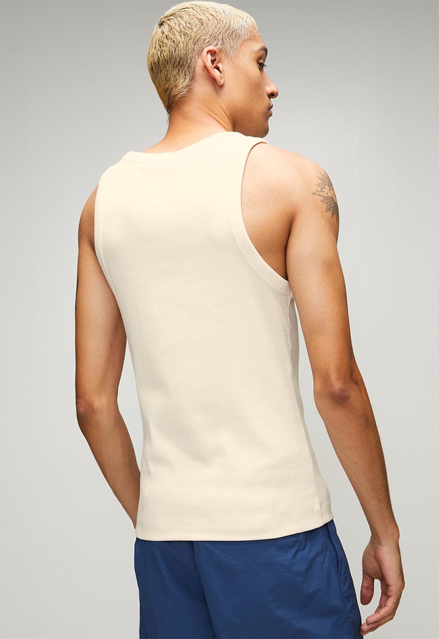 Tommy Hilfiger - RIB TANK, Z00-Ivory Petal