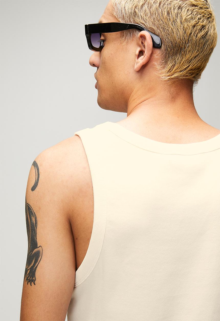 Tommy Hilfiger - RIB TANK, Z00-Ivory Petal