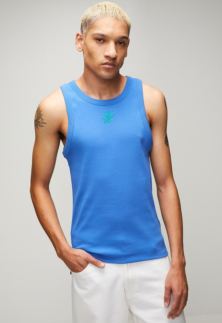 Tommy Hilfiger - RIB TANK, C4U-Blue Orbit