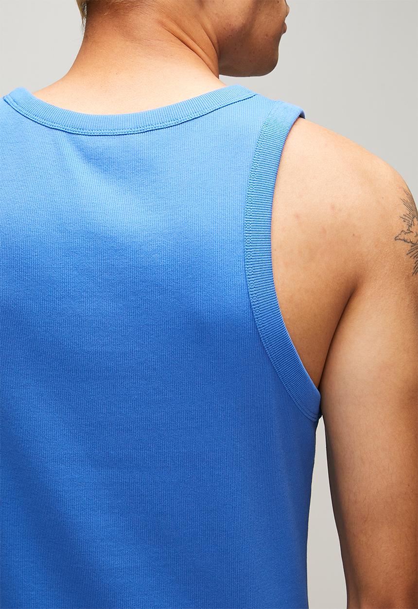 Tommy Hilfiger - RIB TANK, C4U-Blue Orbit