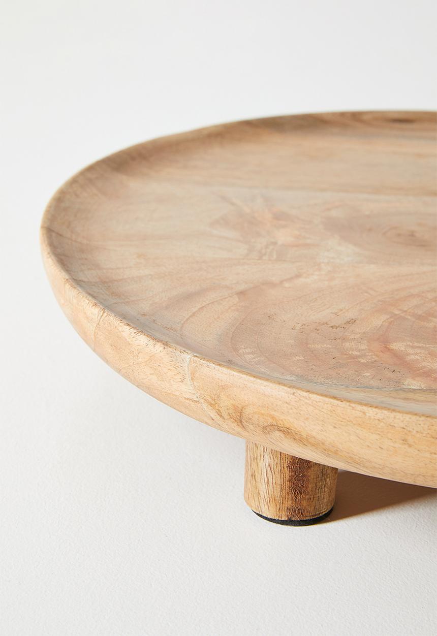 Sixth Floor - Wooden Standing Tray - Natural