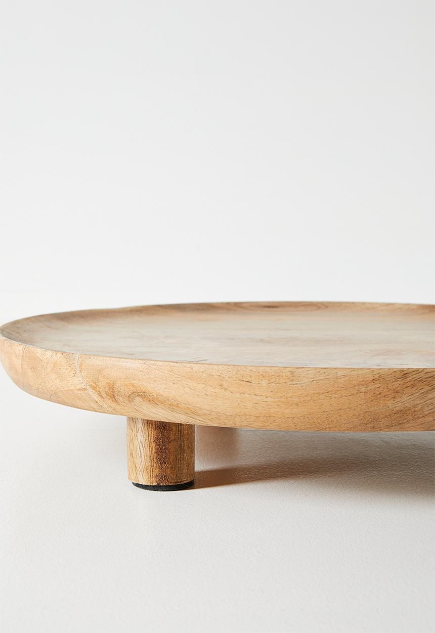 Sixth Floor - Wooden Standing Tray - Natural