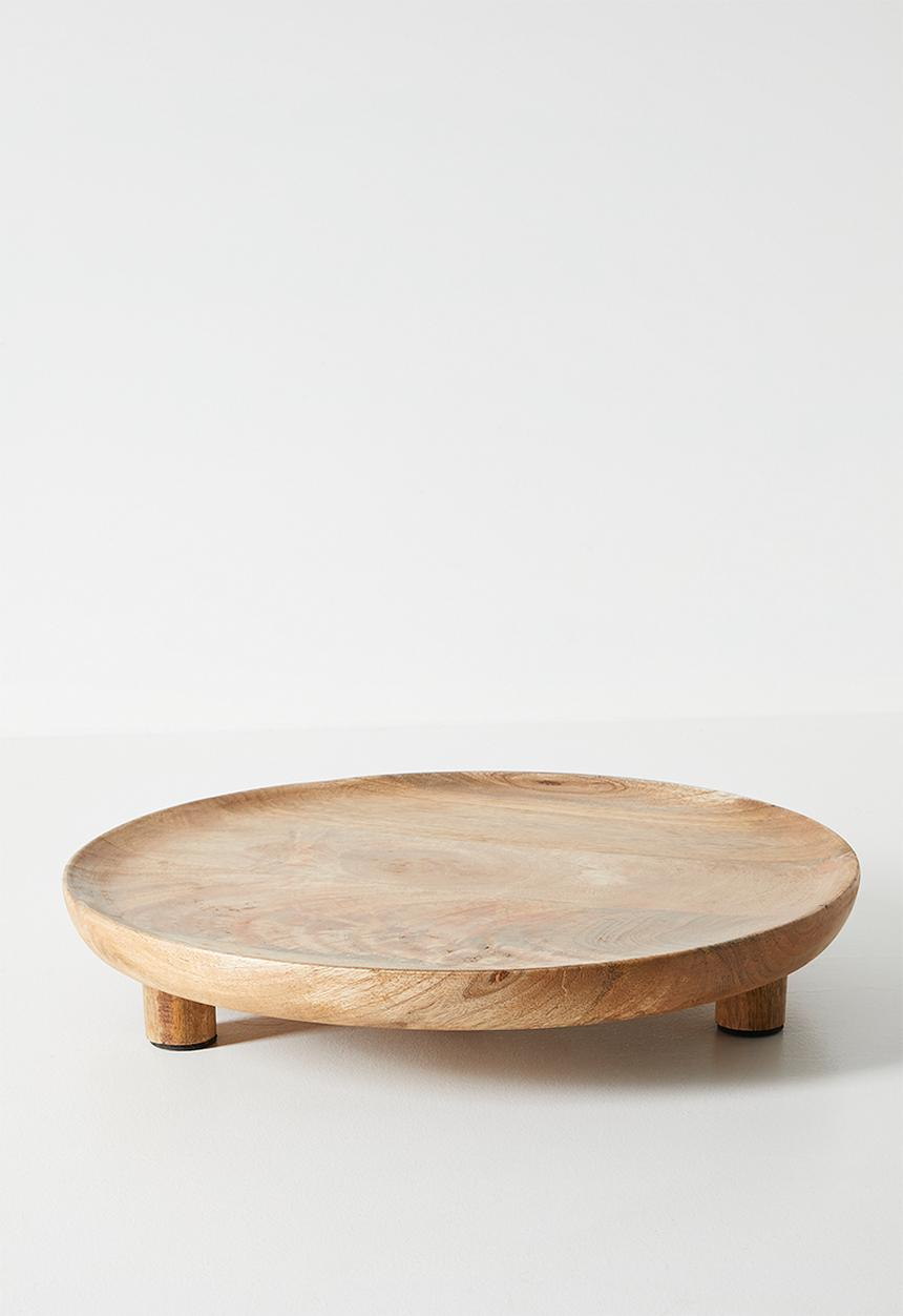 Sixth Floor - Wooden Standing Tray - Natural