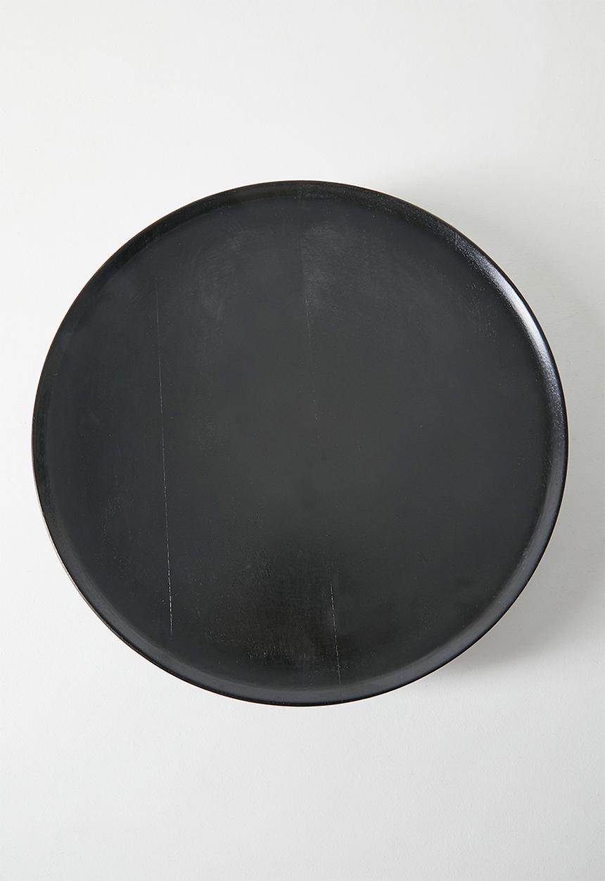 Sixth Floor - Wooden Standing Tray - Black