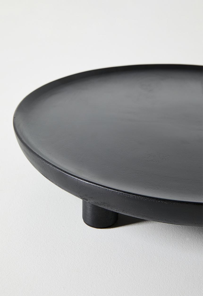 Sixth Floor - Wooden Standing Tray - Black