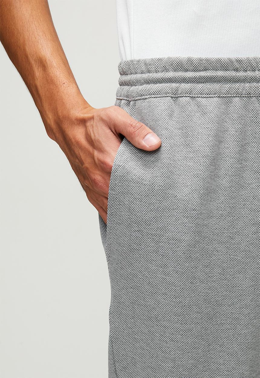Only & Sons - Onslinus Dobby Stretch Pants - Light Grey Melange