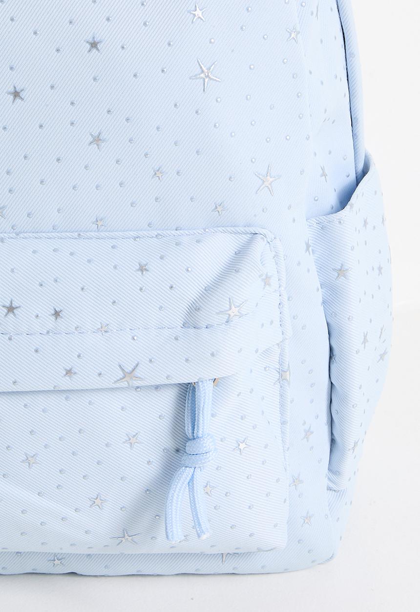 Pop Candy - Star aop backpack - blue