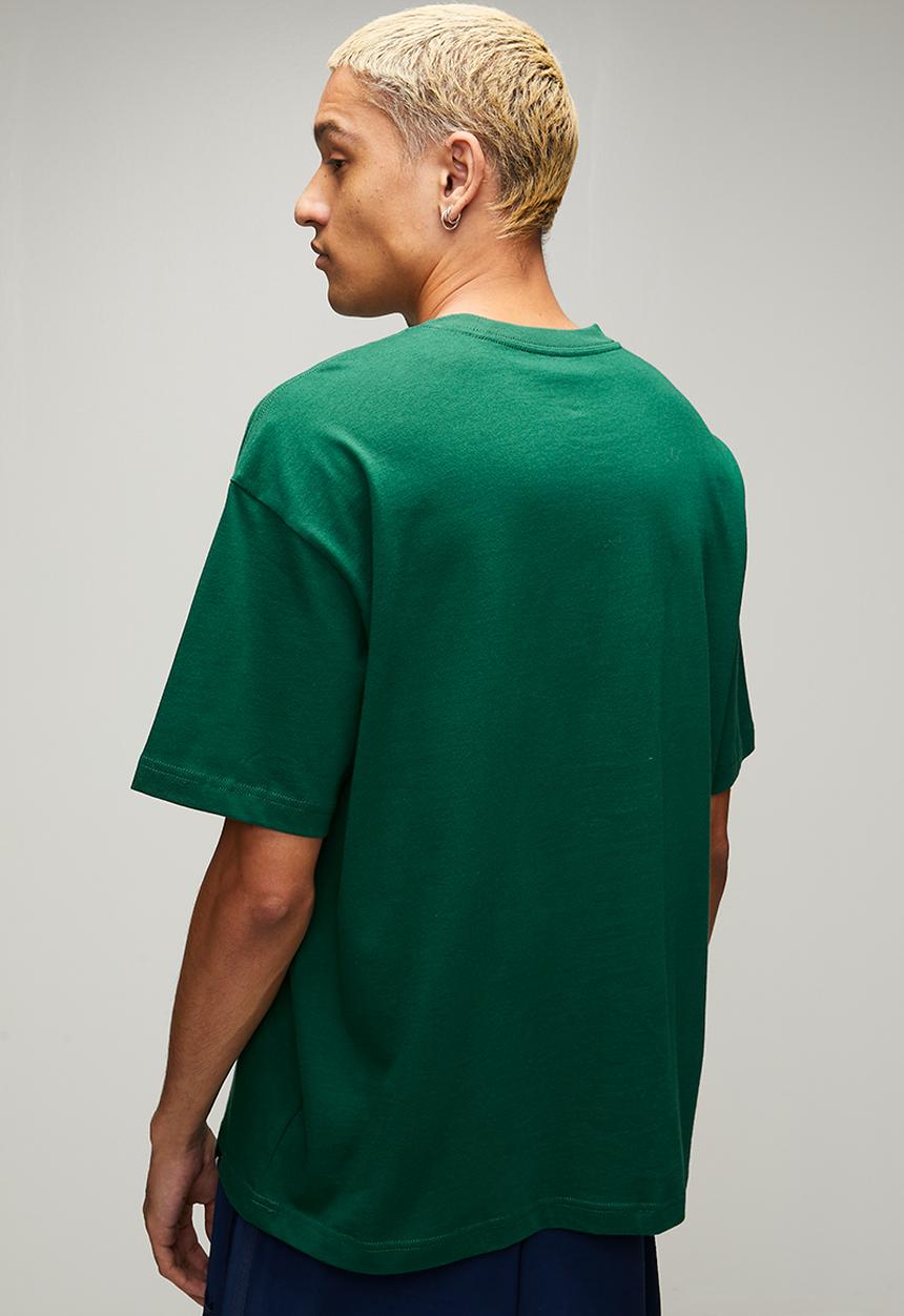 adidas Performance - Varsity Crest Tee - Collegiate green