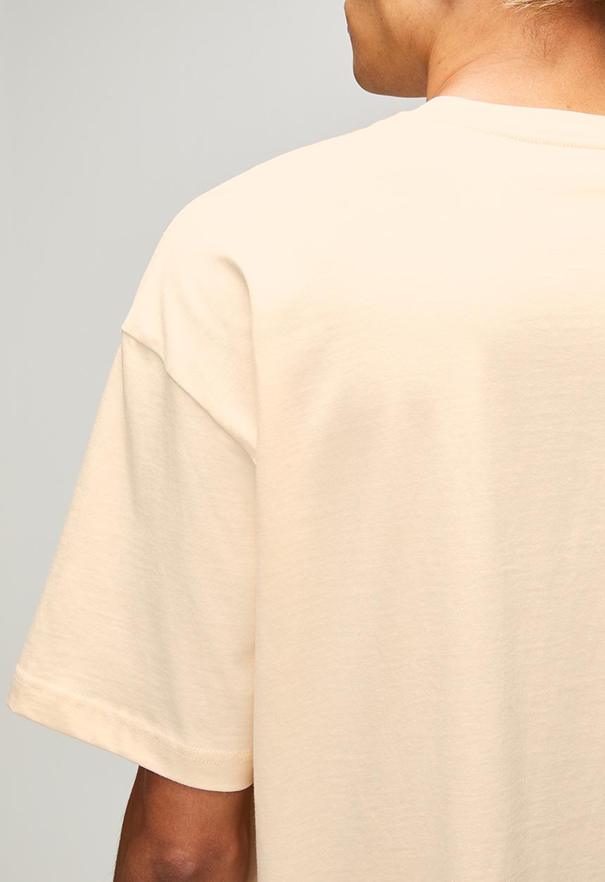 adidas Performance - Varsity Crest Tee- Cream Ecru tint