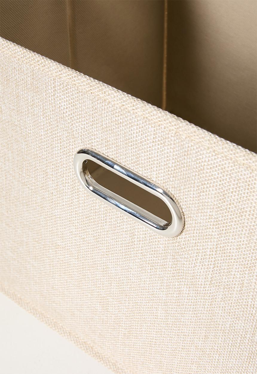 Pop Candy - Canvas storage box (S) - oatmeal