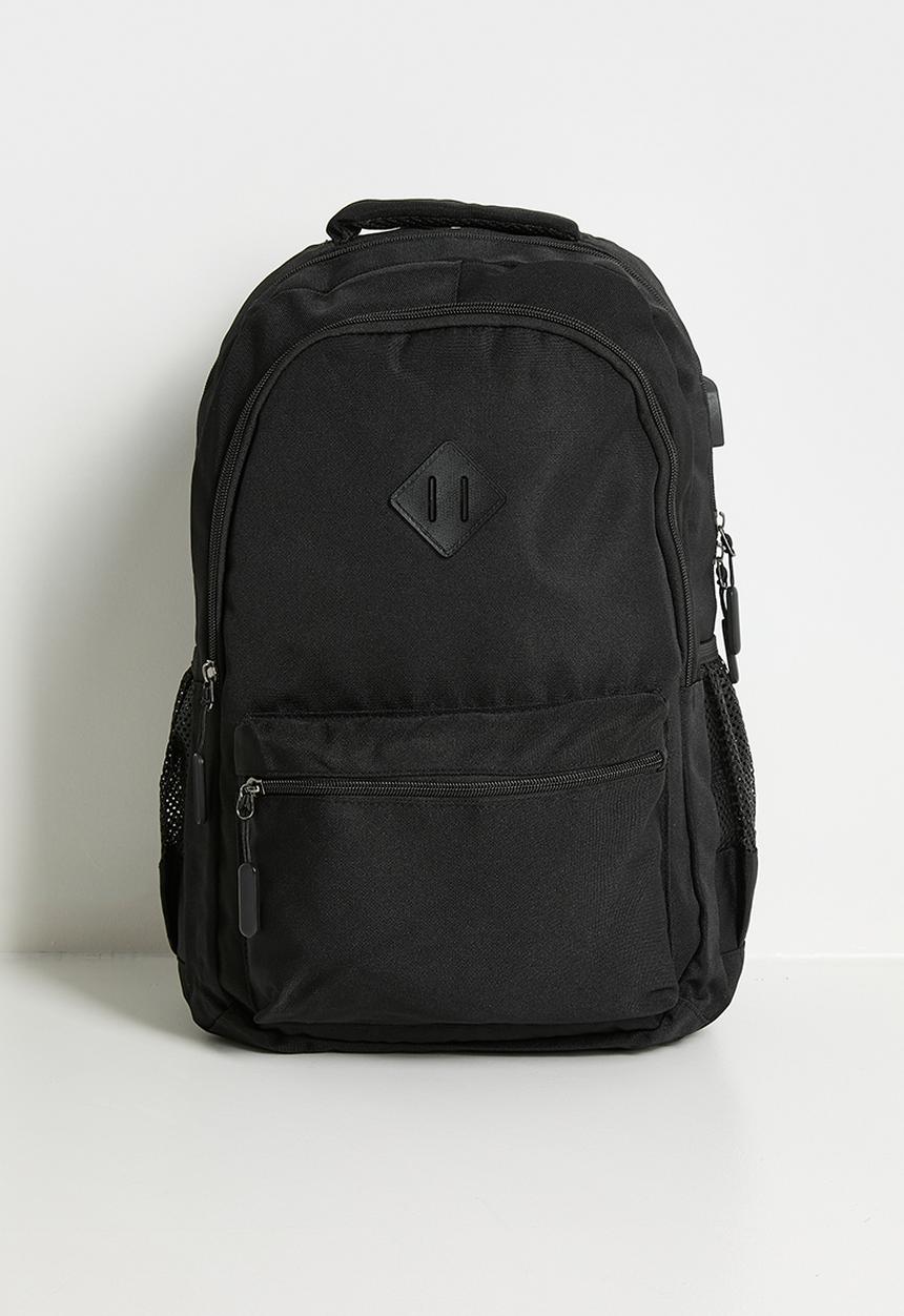 Pop Candy - Waterproof canvas backpack - black