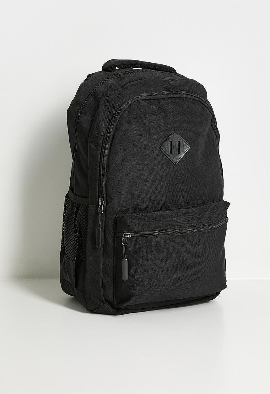 Pop Candy - Waterproof canvas backpack - black