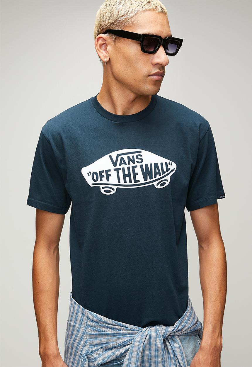 Vans - Style 76  T-Shirt - Navy/White