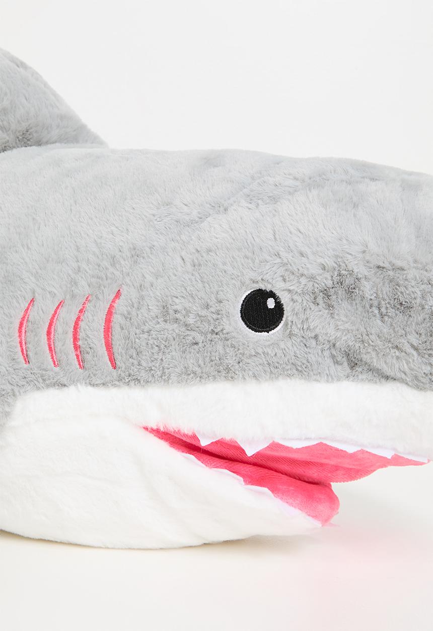 Pop Candy - Shark plushie - grey