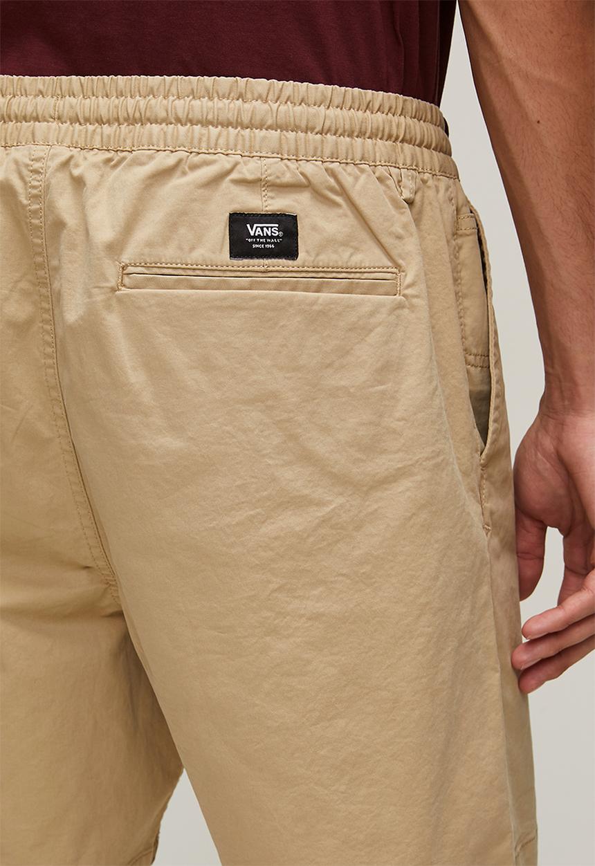Vans - Relaxed Elastic Shorts - Khaki