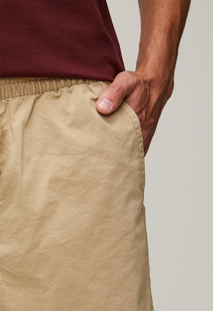 Vans - Relaxed Elastic Shorts - Khaki