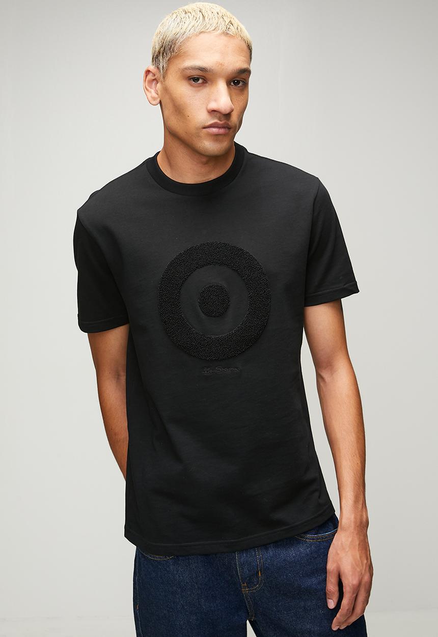 Ben Sherman - Target Towelling Tee Shirt 260Gsm - Black