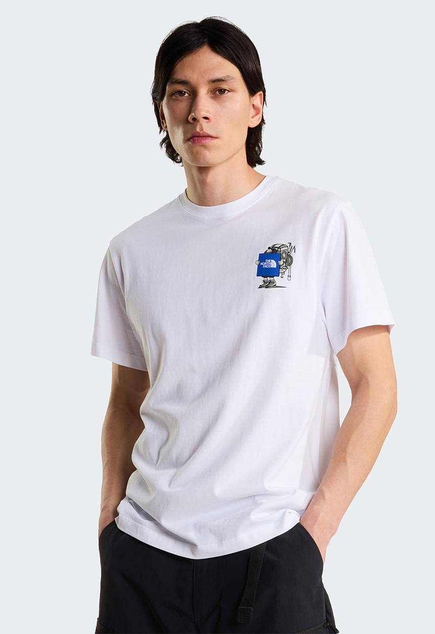 The North Face - Gear up get out rlx ss teegraphic - tnf white
