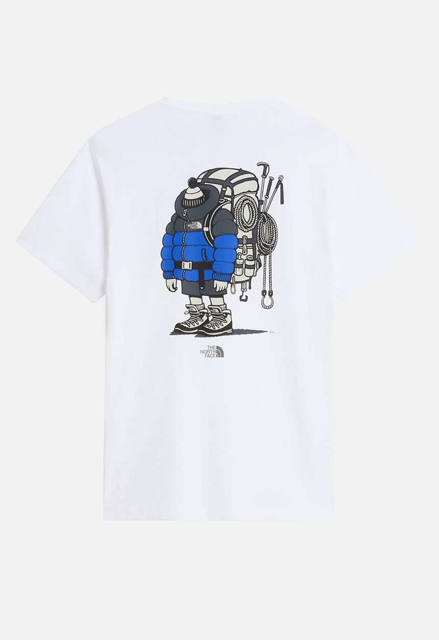 The North Face - Gear up get out rlx ss teegraphic - tnf white