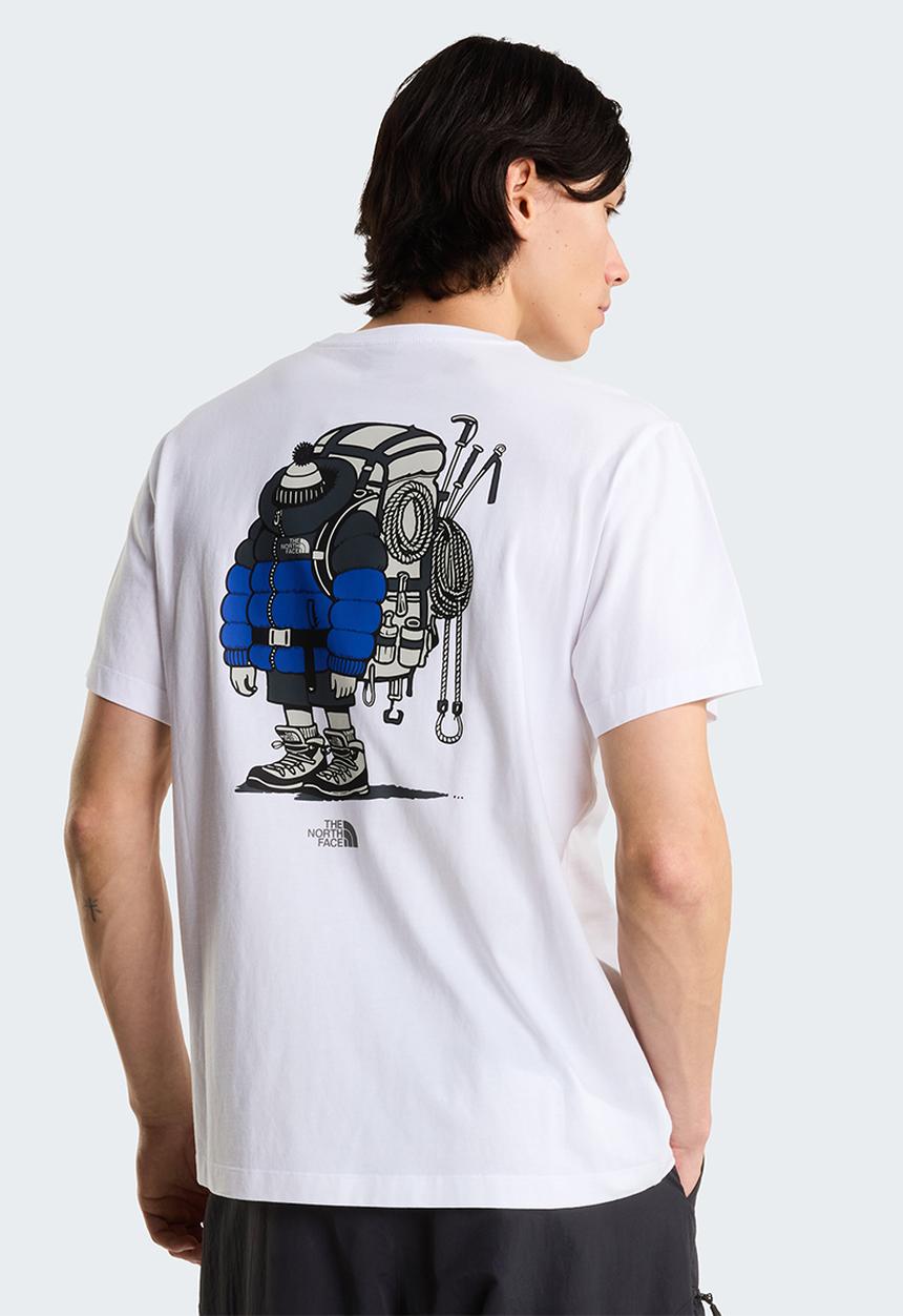 The North Face - Gear up get out rlx ss teegraphic - tnf white