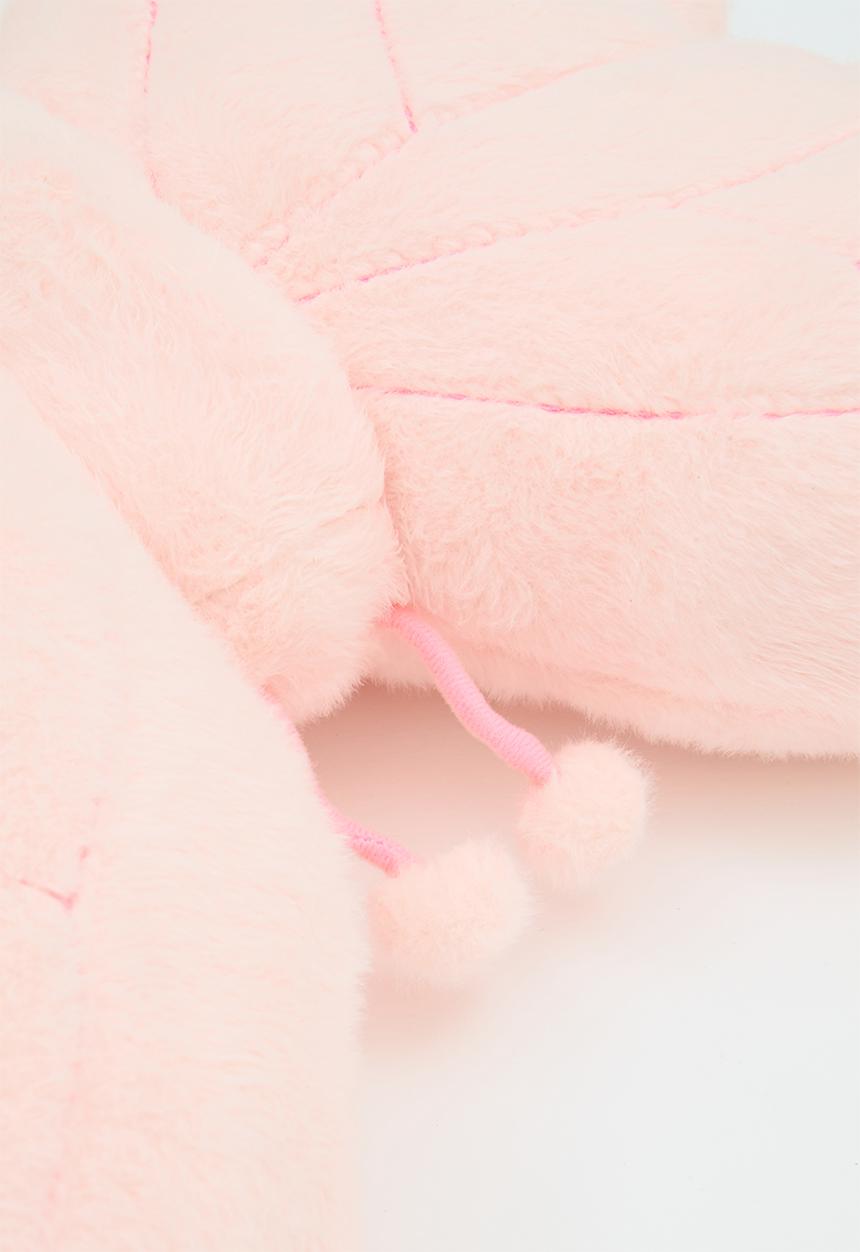 Pop Candy - Mochi minky butterfly-shaped cushion - pink