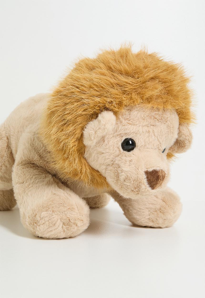 Pop Candy - Lion plushie - khaki brown/tan