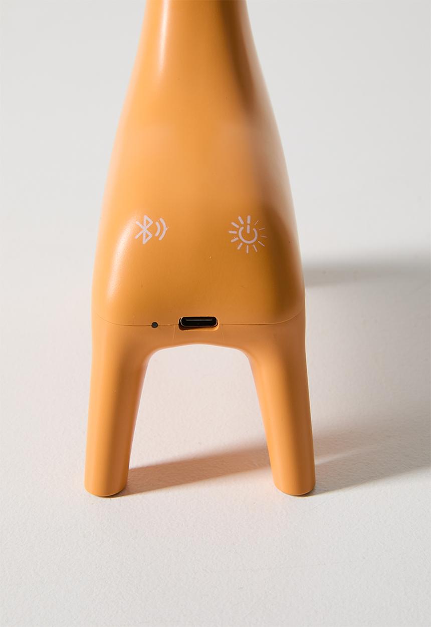 Pop Candy - Bulb head character night light - yellow