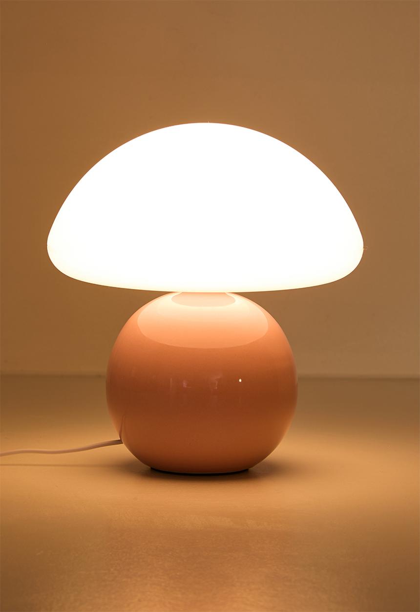 Pop Candy - Modern mushroom lamp - pink