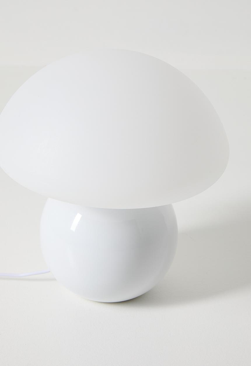 Pop Candy - Modern mushroom lamp - white