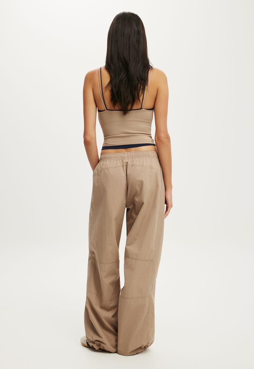 Cotton On - Utility Barrel Pant - Latte