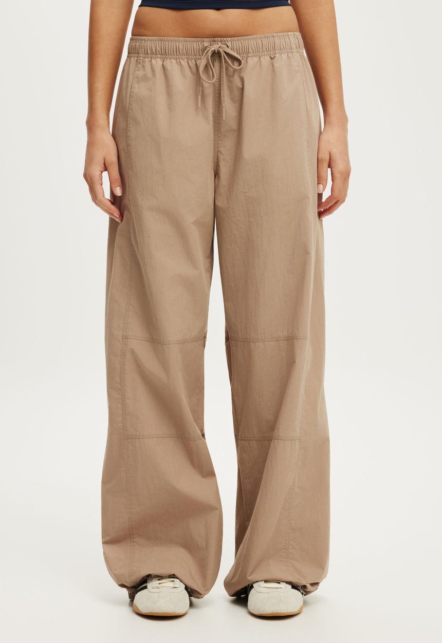 Cotton On - Utility Barrel Pant - Latte