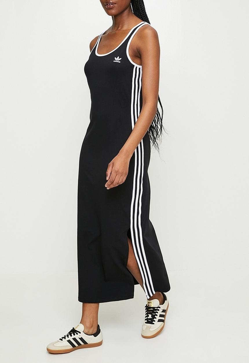 adidas Originals - 3 Stripe Tank Dress - Black
