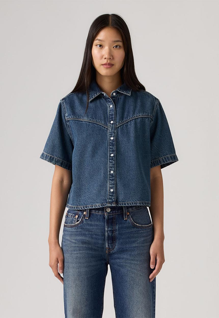 Levi’s® - Logan Ss Denim Shirt -  Tencel Tinted Times